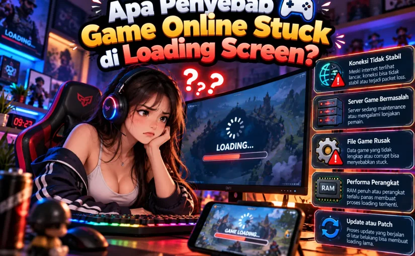 Apa Penyebab Game Online Stuck di Loading Screen?